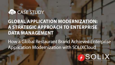 Globale Toepassingsmodernisering: 'n Strategiese Benadering tot Ondernemingsdatabestuur