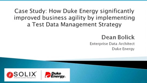 Hoe Duke Energy besigheidsbehendigheid verbeter het met 'n oplossing vir toetsdatabestuur