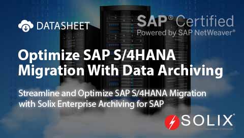 Optimizoni migrimin SAP S/4HANA me arkivimin e të dhënave