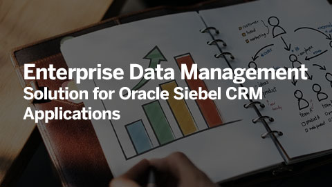 Ondernemingsdatabestuuroplossing vir Oracle Siebel CRM-toepassings